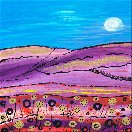 CARDUN135873 The Lavendar Fields, by Caroline Duncan ART, available in multiple sizes - Chamton