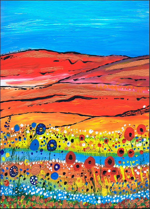 CARDUN135874 The Two Streams, by Caroline Duncan ART, available in multiple sizes - Chamton