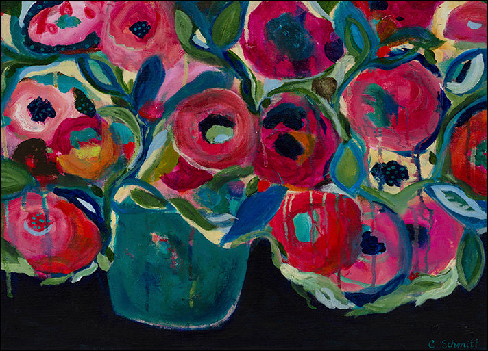 CARSCH131285 Las Floras, by Carrie Schmitt, available in multiple sizes - Chamton