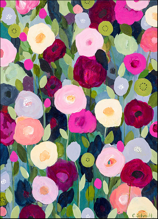 CARSCH131289 Night Garden, by Carrie Schmitt, available in multiple sizes