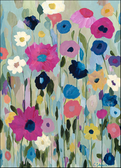 CARSCH131301 Wild Flowers, by Carrie Schmitt, available in multiple sizes
