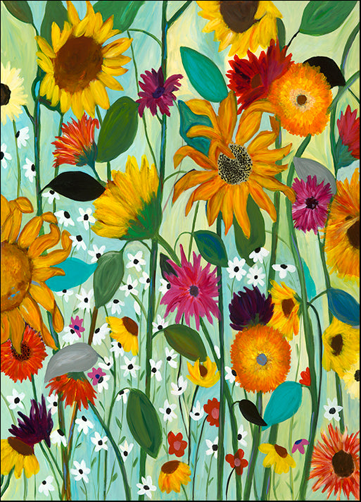 CARSCH132920 Sunflower House, by Carrie Schmitt, available in multiple sizes