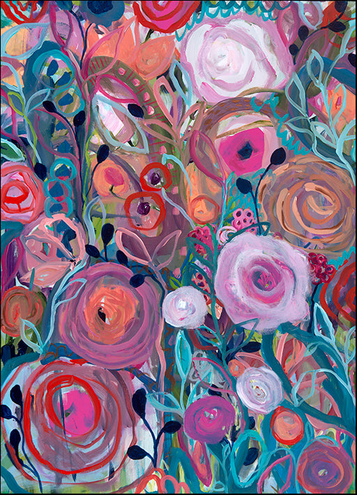 CARSCH139258 Floral Forest, by Carrie Schmitt, available in multiple sizes