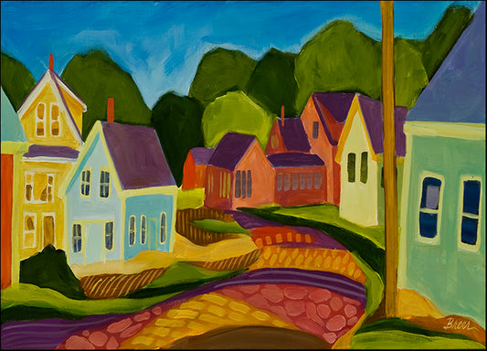 CATBRE124130 Clamshell Alley, by Catherine Breer, available in multiple sizes