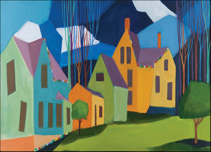 CATBRE124151 Up The Hill, by Catherine Breer, available in multiple sizes