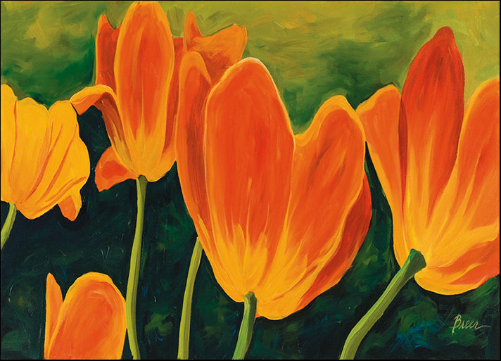 CATBRE124179 Tulips, by Catherine Breer, available in multiple sizes