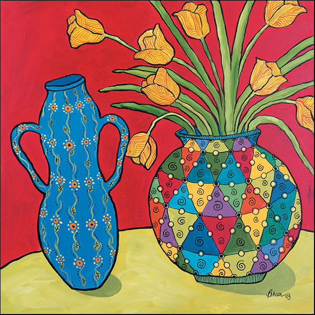 CATBRE124180 Two Vases, by Catherine Breer, available in multiple sizes