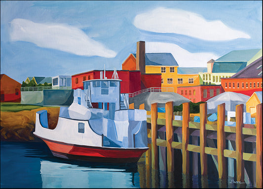 CATBRE124239 Rockland Ferry, by Catherine Breer, available in multiple sizes