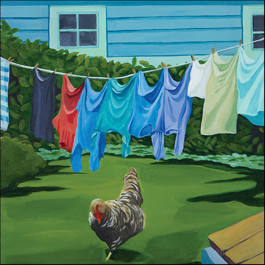 CATBRE124240 Rooster, by Catherine Breer, available in multiple sizes