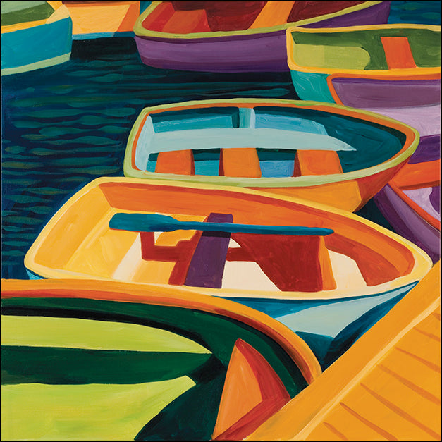 CATBRE124242 So Freeport Dinghies, by Catherine Breer, available in multiple sizes
