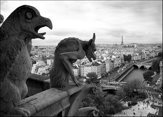 CHRBLI96021 Gargoyles, by Chris Bliss, available in multiple sizes