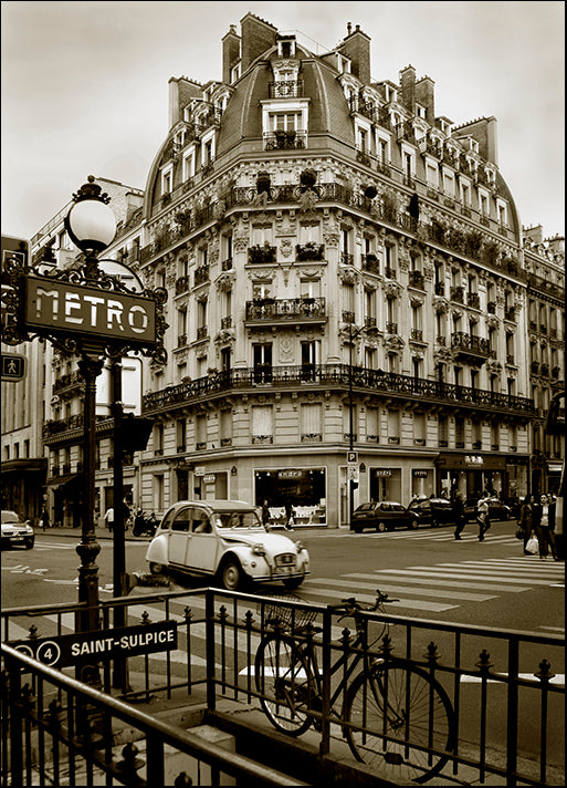 CHRBLI96030 Street Scene, by Chris Bliss, available in multiple sizes