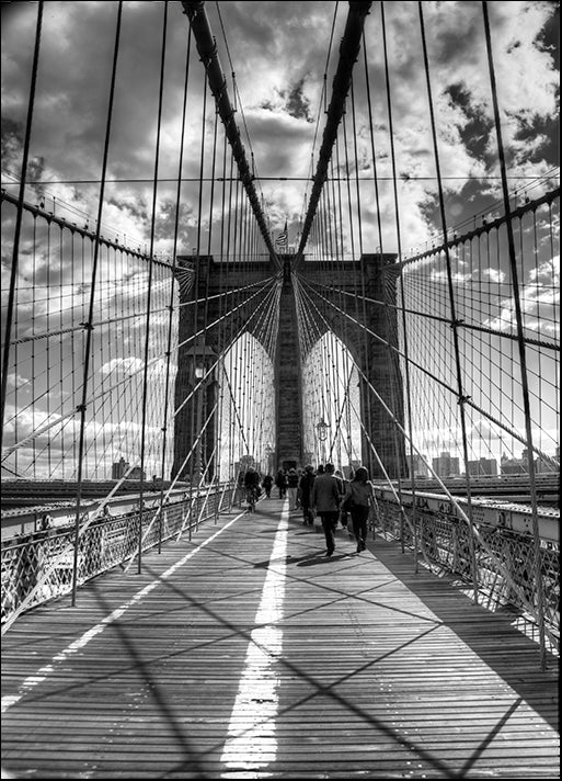 CHRBLI96291 Brooklyn Bridge HDR 2, by Chris Bliss, available in multiple sizes