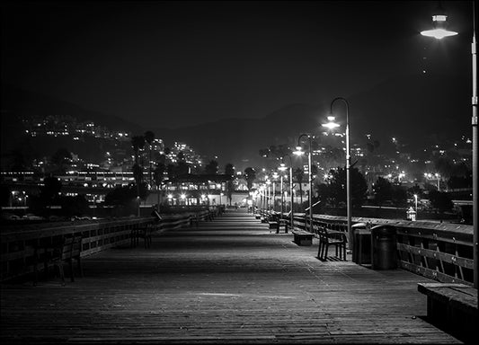 CHRMOY114548 Lonely Pier, by Chris Moyer, available in multiple sizes