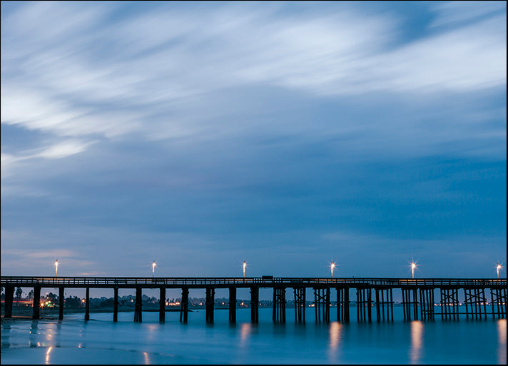 CHRMOY114570 Pier Blue Sky, by Chris Moyer, available in multiple sizes