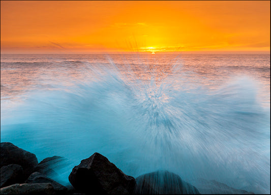 CHRMOY114597 Sunset Splash, by Chris Moyer, available in multiple sizes