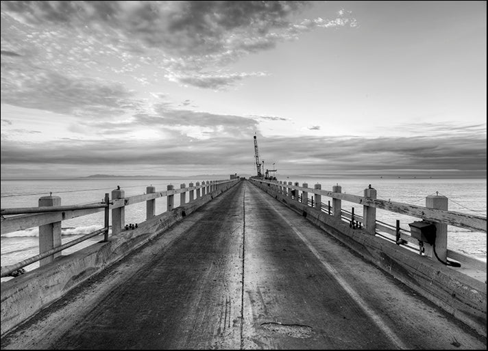 CHRMOY126609 Carpinteria Pier View II, by Chris Moyer, available in multiple sizes