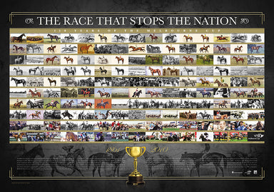 The Race that Stops the Nation 100x70cm paper - Chamton