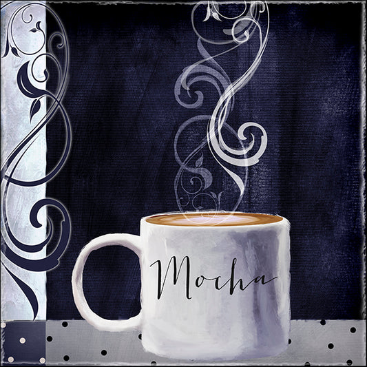 COLBAK111178 Cafe Blue III, by Color Bakery, available in multiple sizes