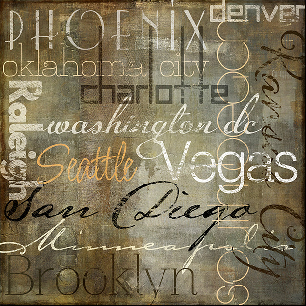 COLBAK111181 Cities of the World II, by Color Bakery, available in multiple sizes