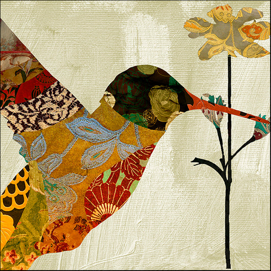 COLBAK111192 Hummingbird Brocade III, by Color Bakery, available in multiple sizes