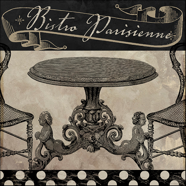 COLBAK113513 Bistro Parisienne I, by Color Bakery, available in multiple sizes