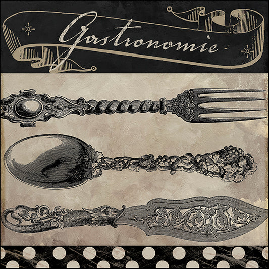 COLBAK113514 Bistro Parisienne II, by Color Bakery, available in multiple sizes