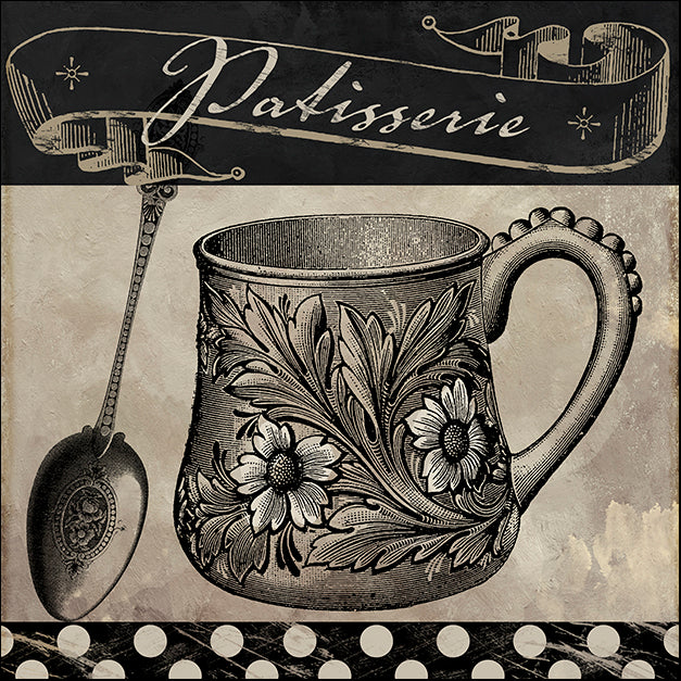 COLBAK113515 Bistro Parisienne III, by Color Bakery, available in multiple sizes