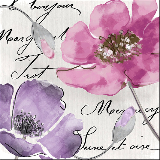 COLBAK113517 Fleurs de France I, by Color Bakery, available in multiple sizes