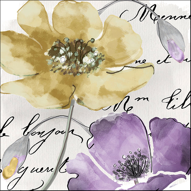COLBAK113518 Fleurs de France II, by Color Bakery, available in multiple sizes