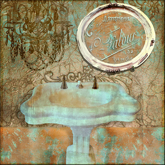 COLBAK113715 Salle de Bain III, by Color Bakery, available in multiple sizes - Chamton