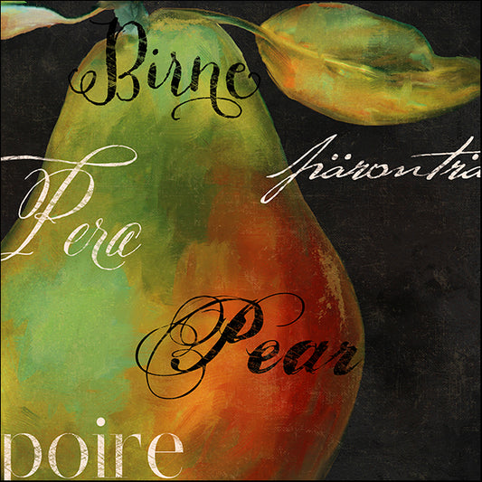 COLBAK114319 Painted Pear I, by Color Bakery, available in multiple sizes - Chamton