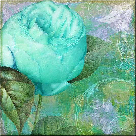 COLBAK117560 Ice Mint Roses I , available in multiple sizes