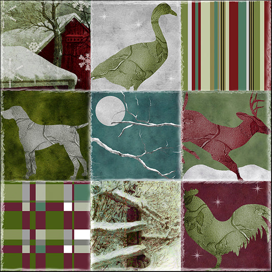 COLBAK117954 country_christmas_nine, by Color Bakery, available in multiple sizes
