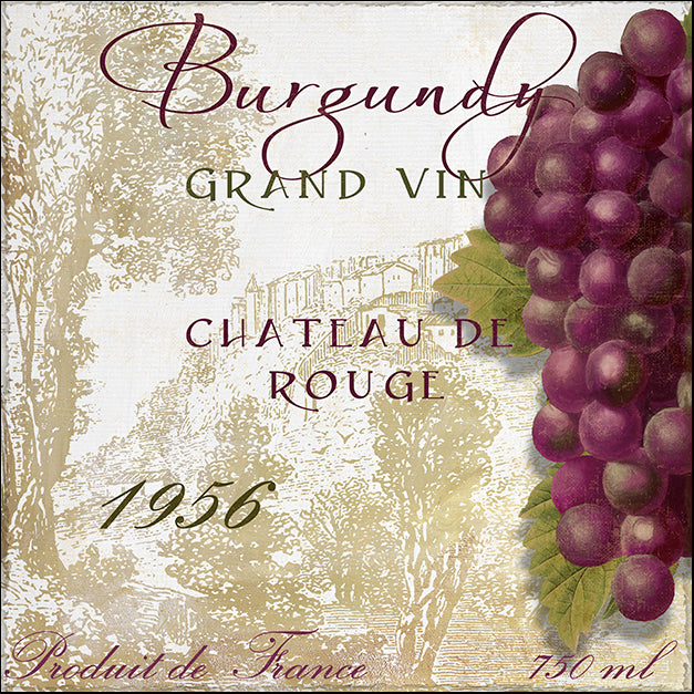 COLBAK117957 grand vin burgundy, by Color Bakery, available in multiple sizes