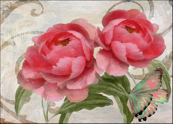 COLBAK118454 Apricot Peonies I, by Color Bakery, available in multiple sizes
