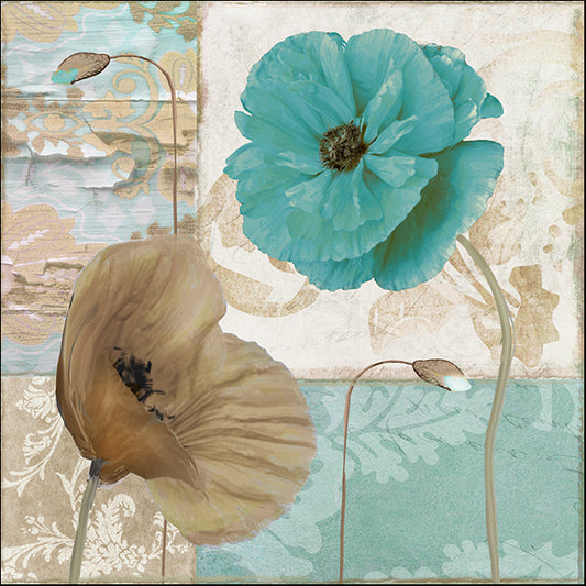 COLBAK120451 Beach Poppies IV, by Color Bakery, available in multiple sizes