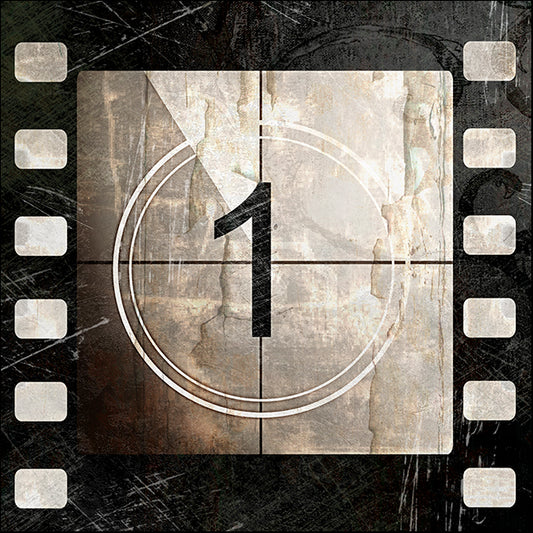 COLBAK120452 Vintage Countdown I, by Color Bakery, available in multiple sizes