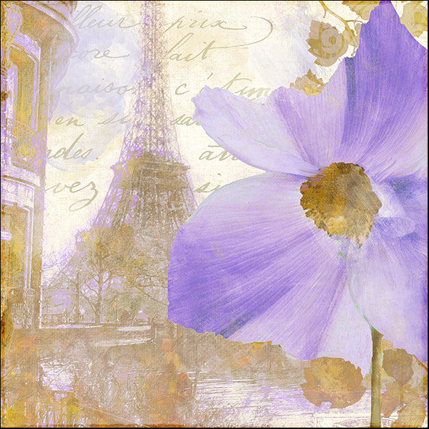COLBAK120876 Purple Paris I, by Color Bakery, available in multiple sizes