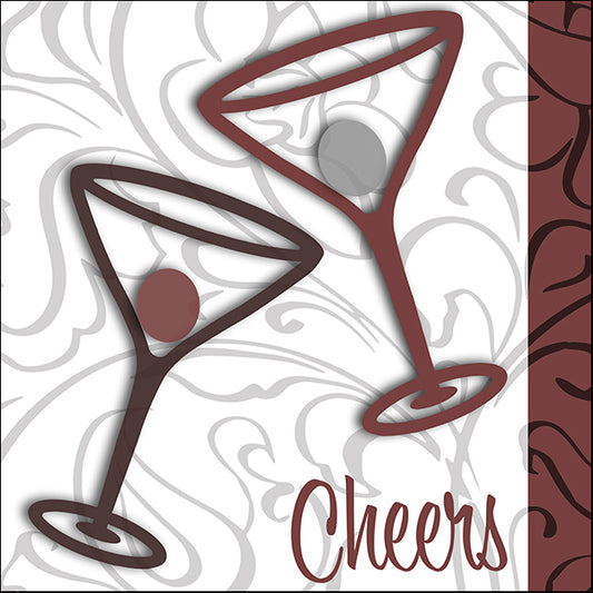 COLBAK125811 Cheers 1I, by Color Bakery, available in multiple sizes - Chamton