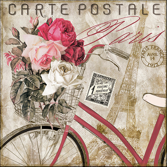 COLBAK126727 Postale Paris I, by Color Bakery, available in multiple sizes