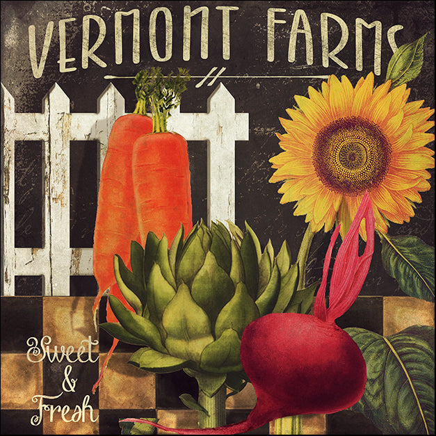 COLBAK130562 Vermont Farms VIII, by Color Bakery, available in multiple sizes