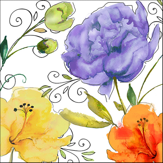 COLBAK134723 Rhapsody I, by Color Bakery, available in multiple sizes