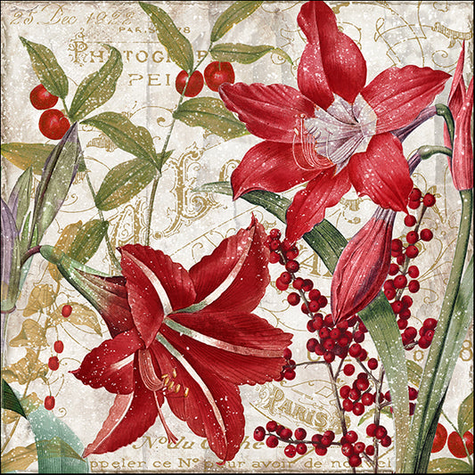 COLBAK139260 Christmas In Paris I, by Color Bakery, available in multiple sizes