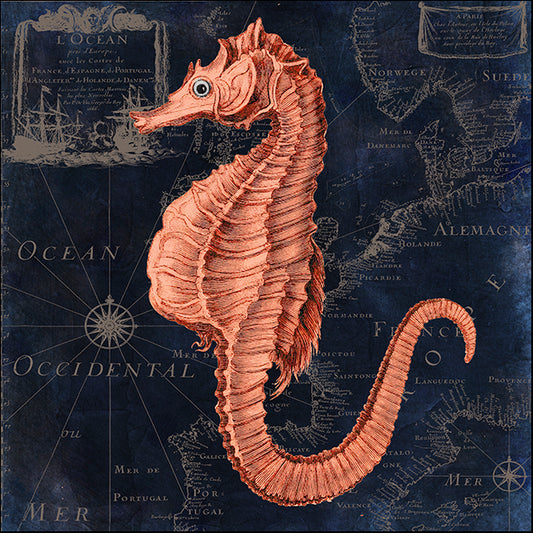 COLBAK139508 Maritime Blues I, by Color Bakery, available in multiple sizes - Chamton