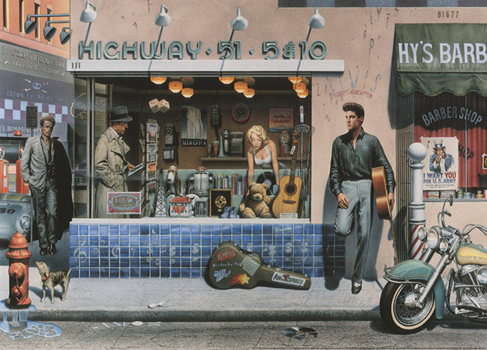 CON04 Highway 51 by Chris Consani, available in multiple sizes