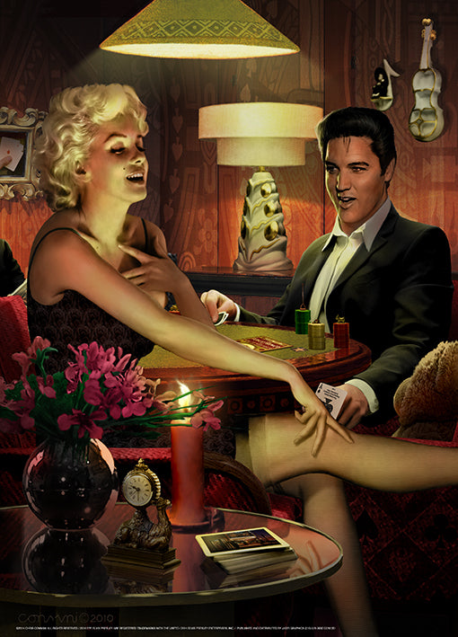 CON12D Four of a Kind by Chris Consani, available in multiple sizes - Chamton