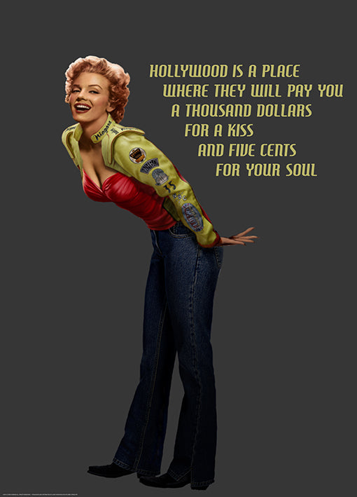 CONJOLP2 Eternal Speedway Marilyn by Chris Consani, available in multiple sizes