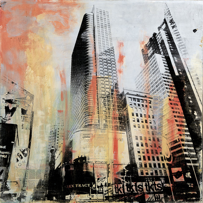 CS0211 Orange & Yellow City ,  available in multiple sizes