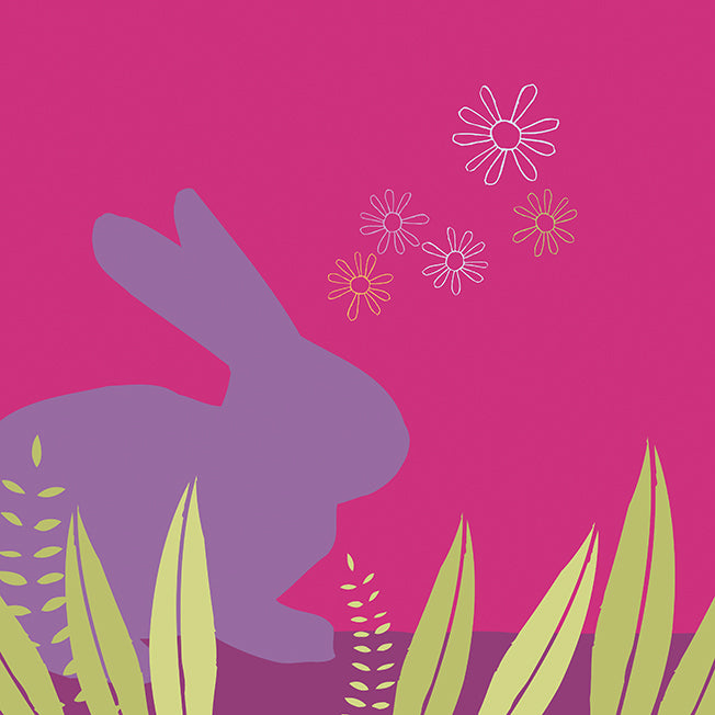CS0413 Purple Rabbit, available in multiple sizes